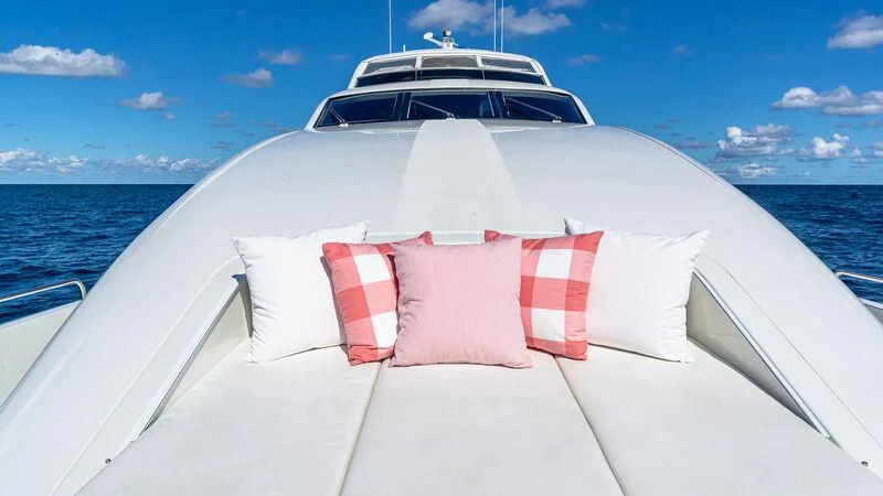 a boat on the water aboard HOPE FLOATS Yacht for Sale