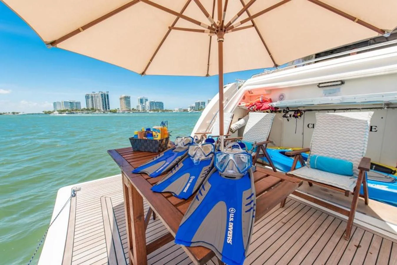 a boat on the water aboard INDULGE II Yacht for Sale