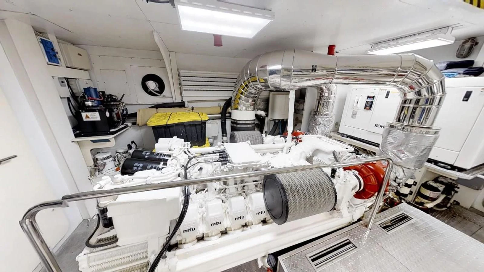 a room with medical equipment aboard INDULGE II Yacht for Sale