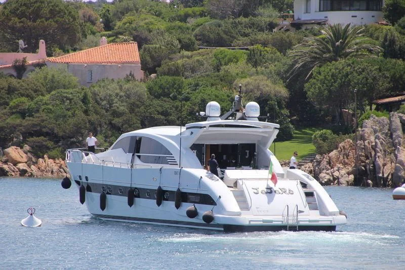 a boat on the water aboard JAJARO' Yacht for Sale