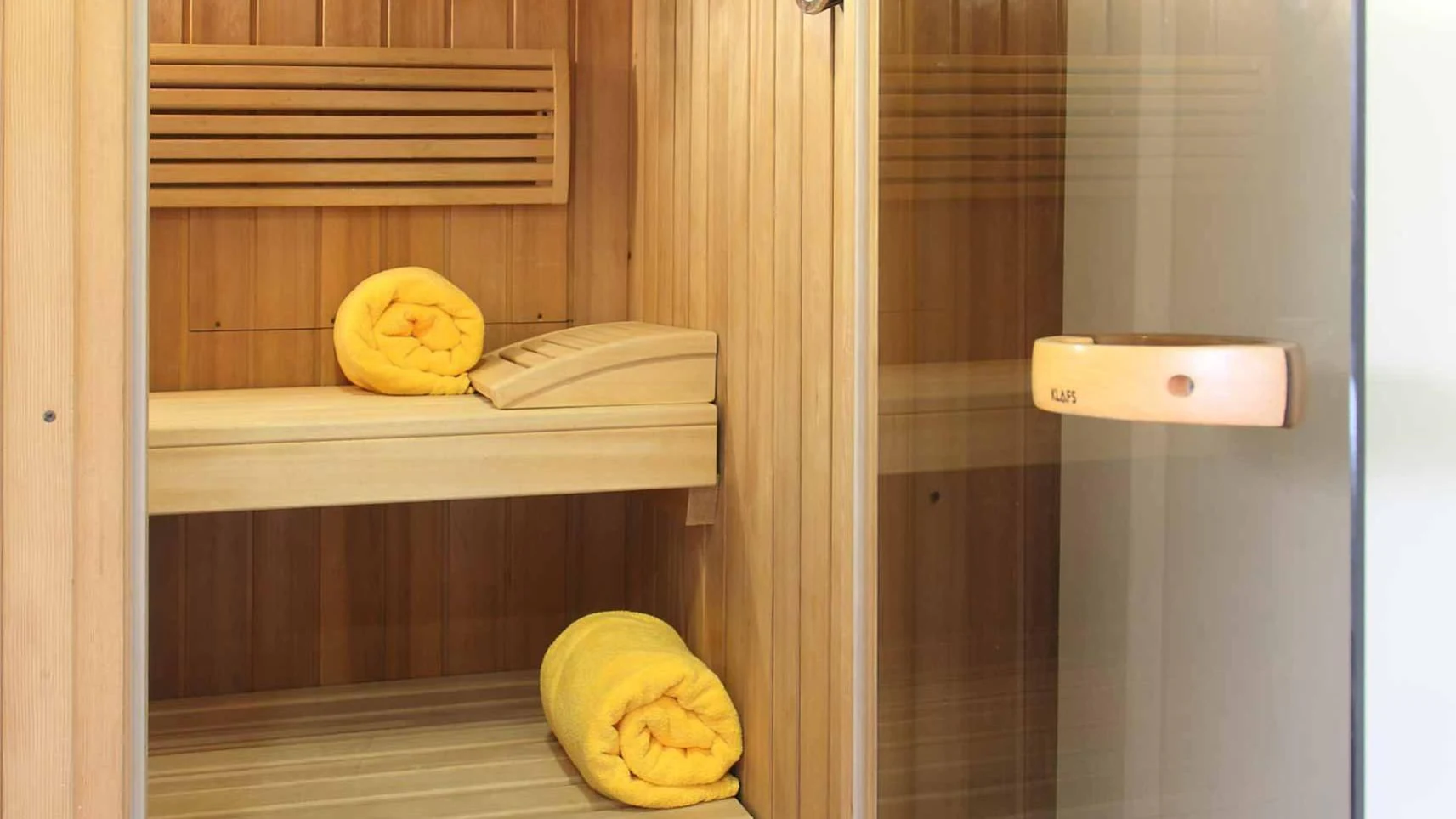 a yellow object on a shelf aboard CAROM Yacht for Sale