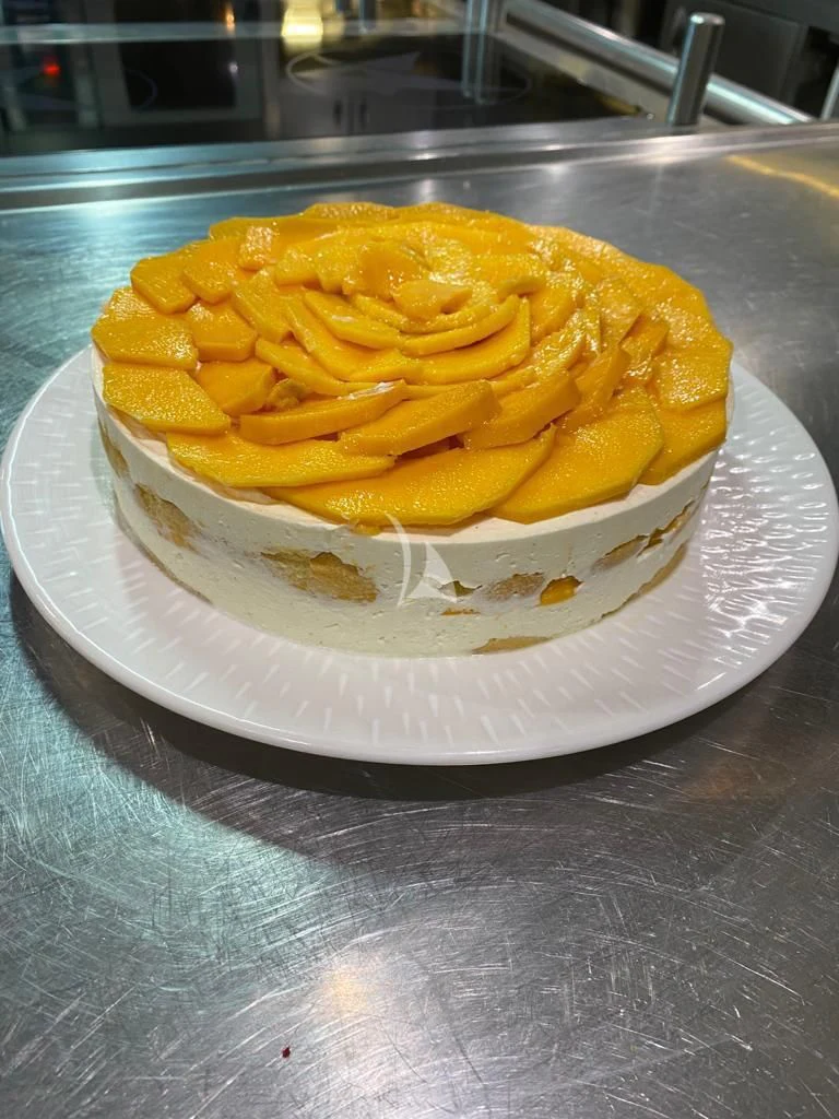 a plate of food aboard CAROM Yacht for Sale