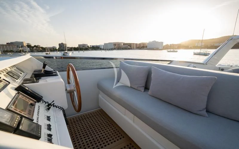a boat on the water aboard CAROM Yacht for Sale