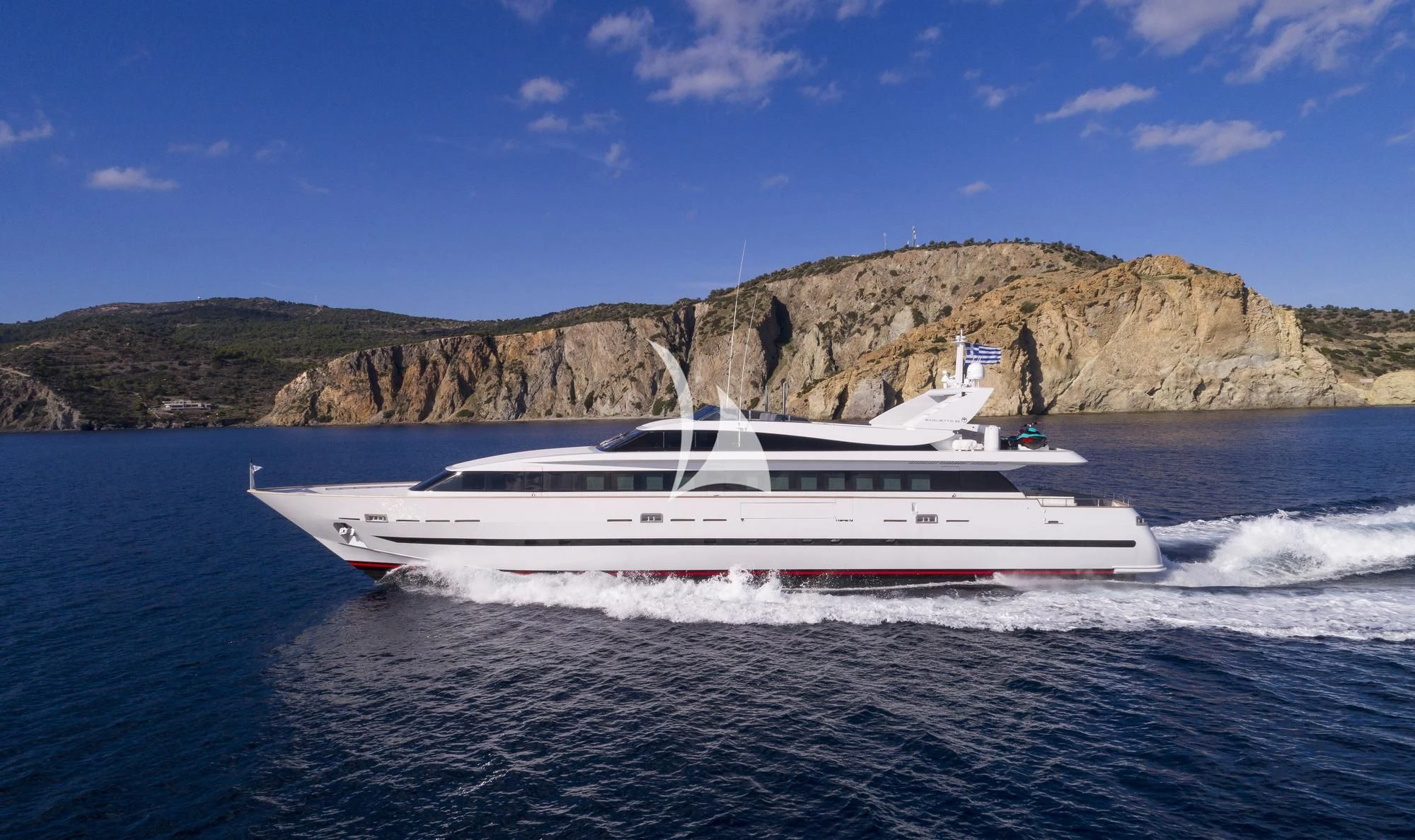 a boat on the water aboard SOLE DI MARE Yacht for Sale