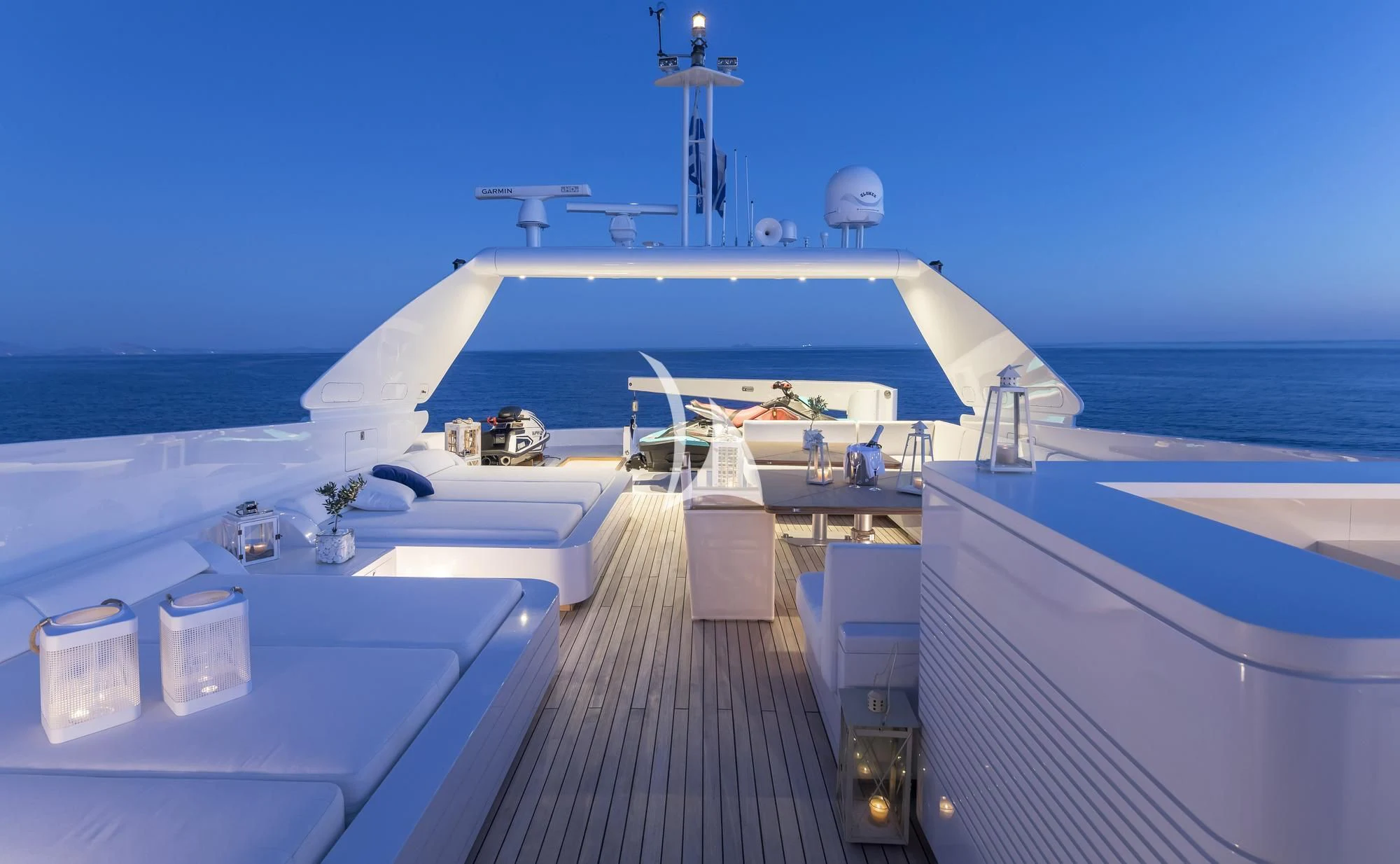 a boat on the water aboard SOLE DI MARE Yacht for Sale