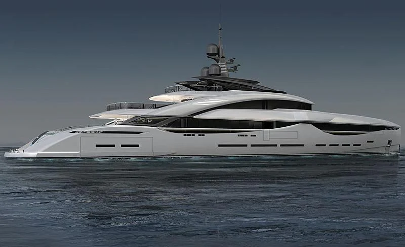 a yacht in the water aboard ISA GT 67M Yacht for Sale