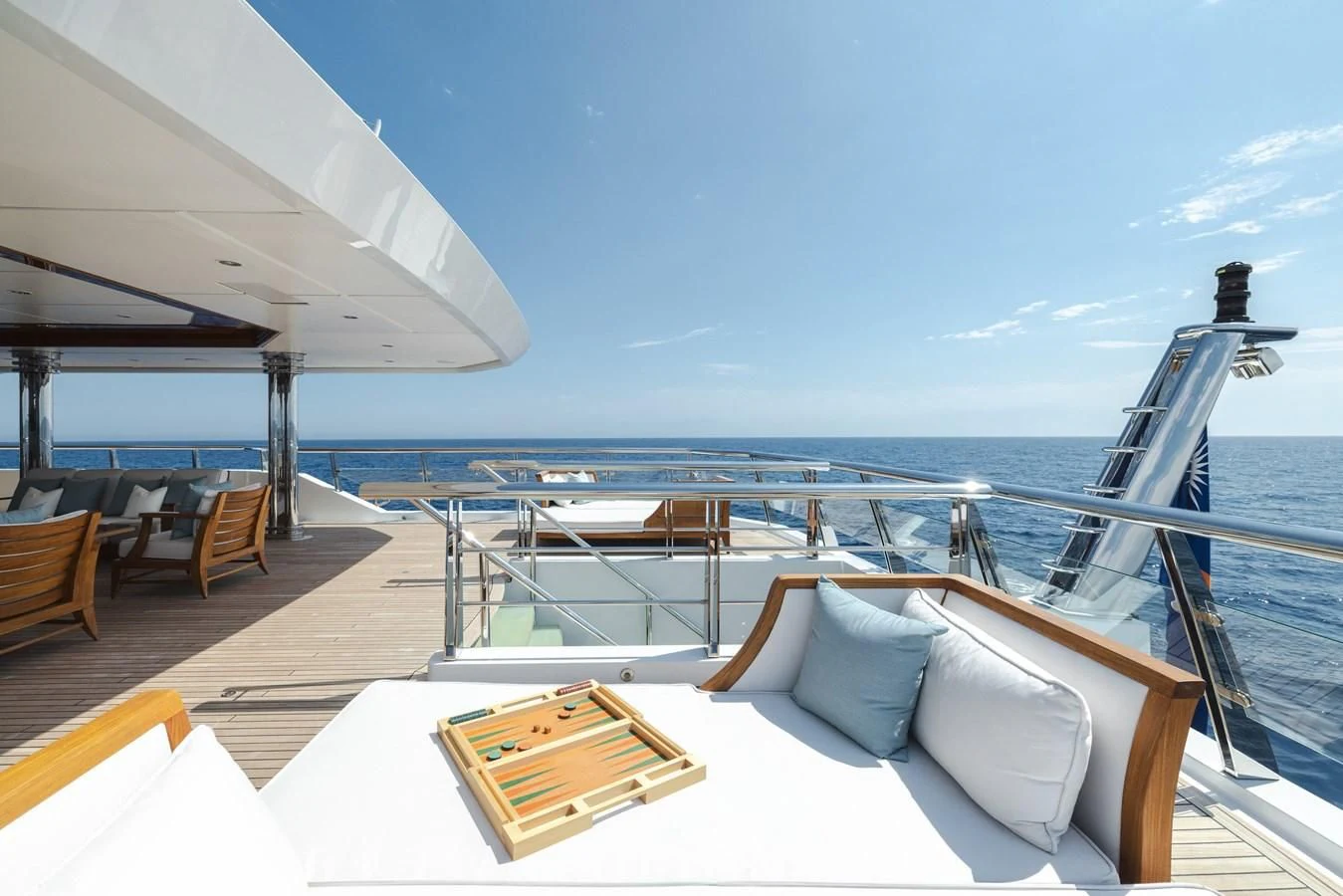 a boat on the water aboard BATELLO Yacht for Sale