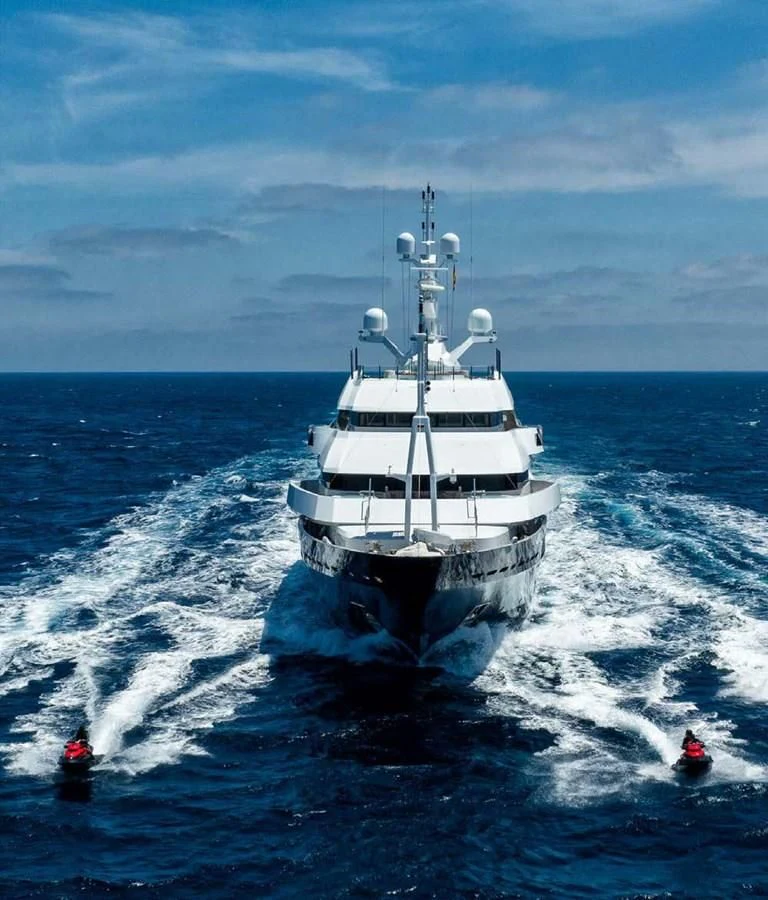 a boat on the water aboard BATELLO Yacht for Sale