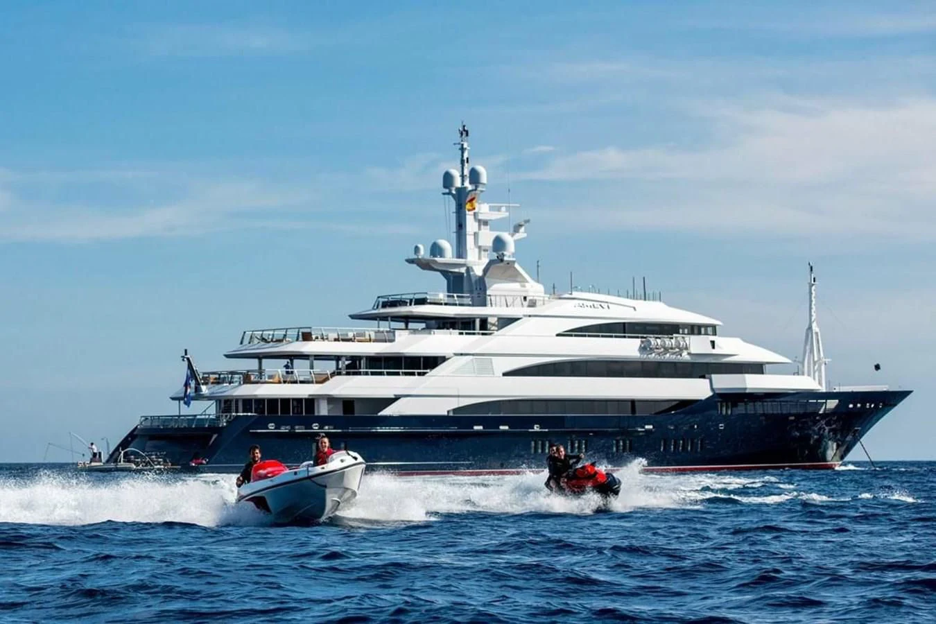 a boat on the water aboard BATELLO Yacht for Sale