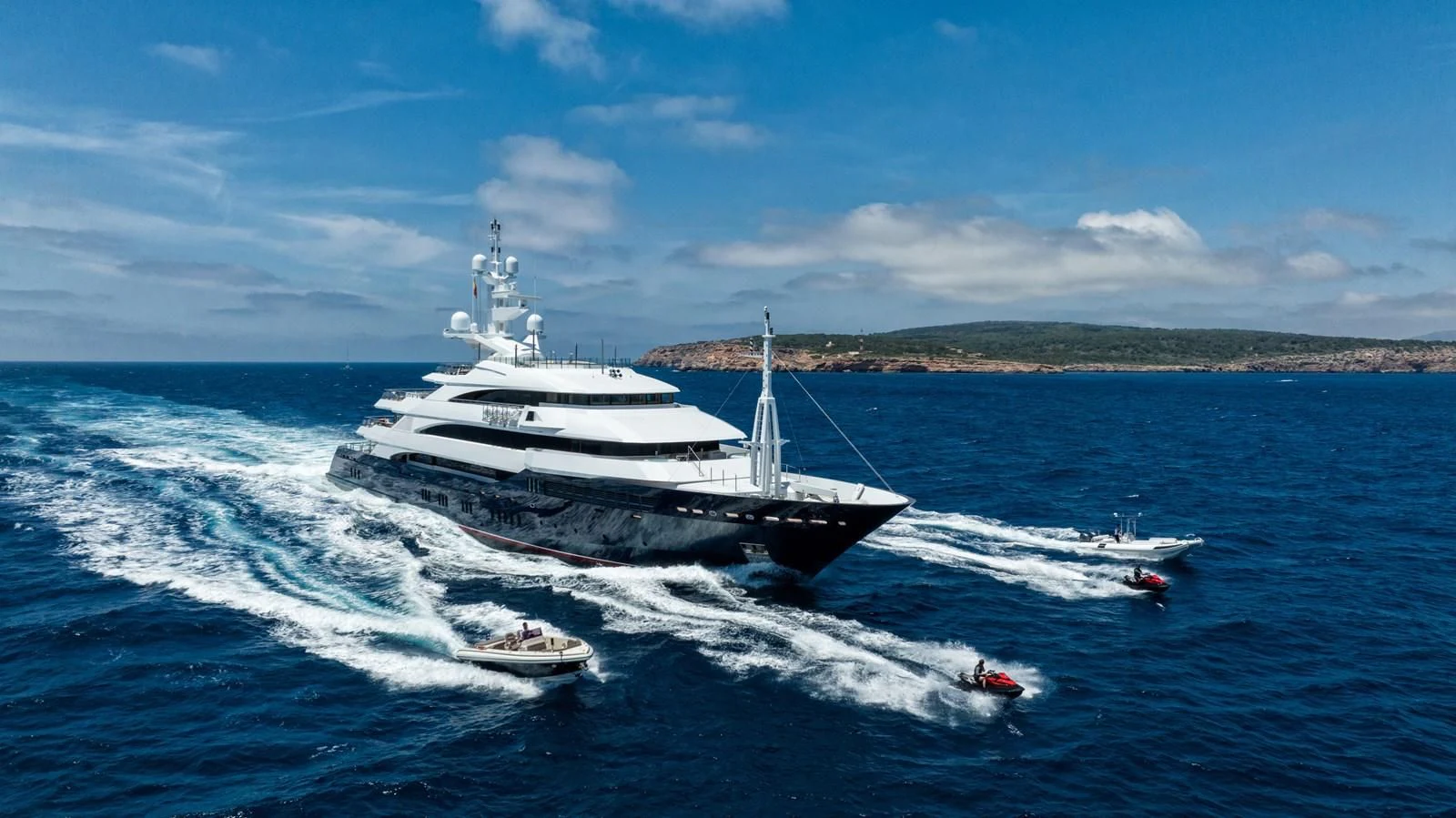 a boat on the water aboard BATELLO Yacht for Sale