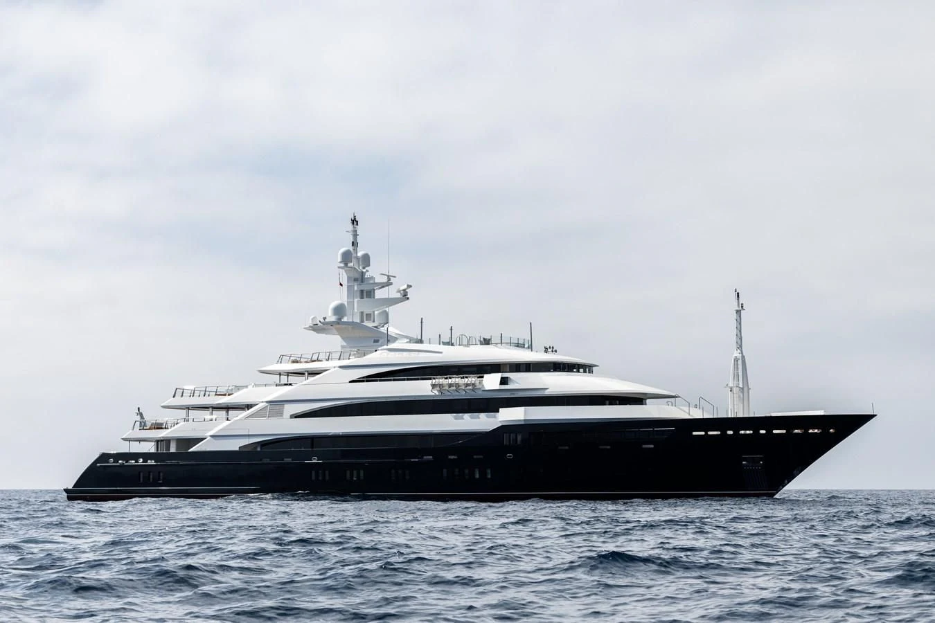 a large boat in the water aboard BATELLO Yacht for Sale