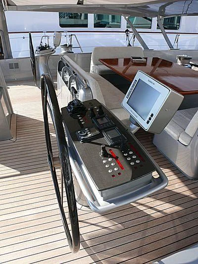 a machine on the counter aboard WALLY B Yacht for Sale