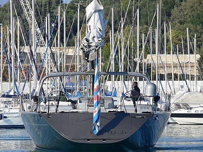 a boat on the water aboard WALLY B Yacht for Sale