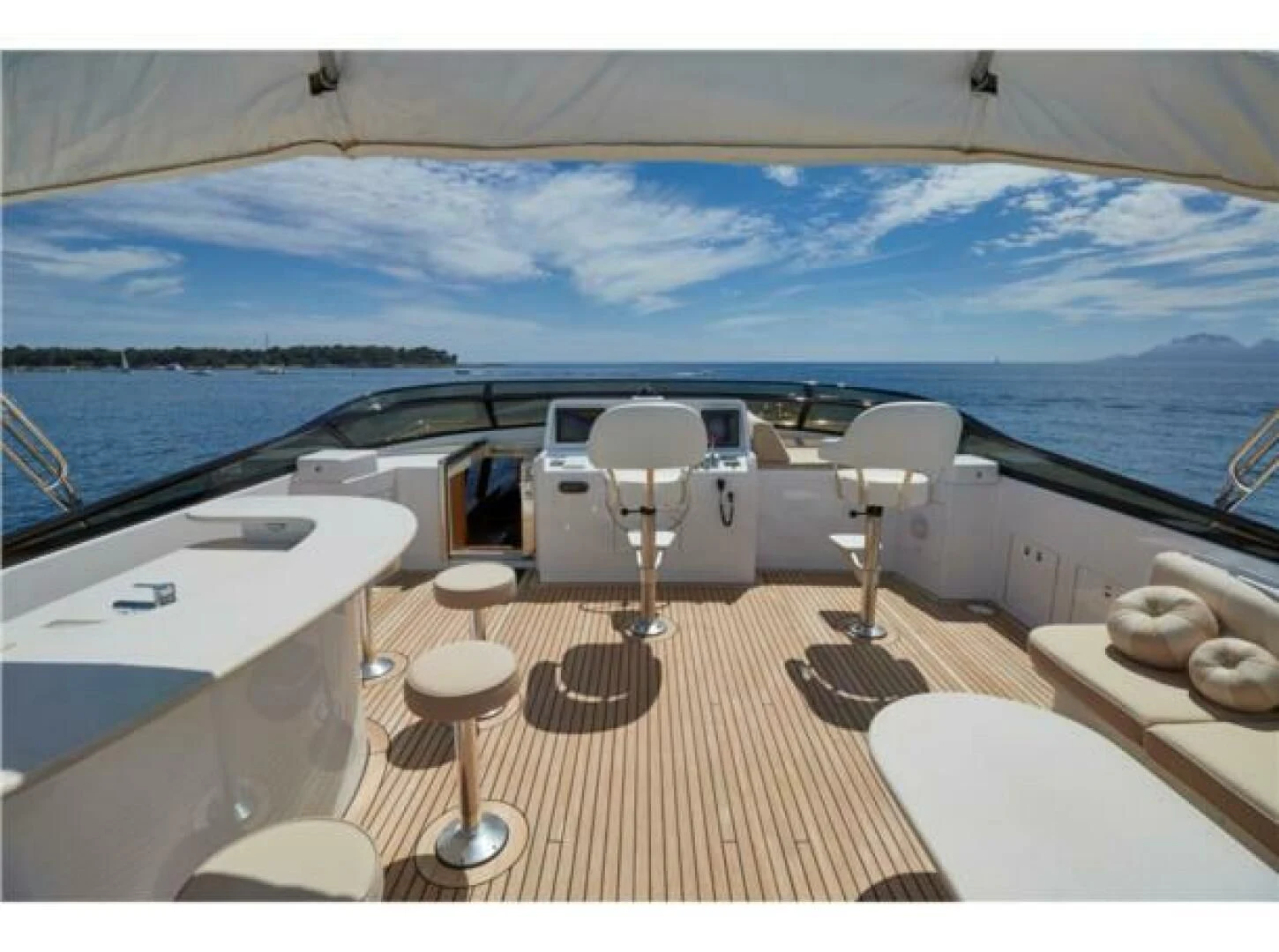 a boat on the water aboard INTEGRITY Yacht for Sale