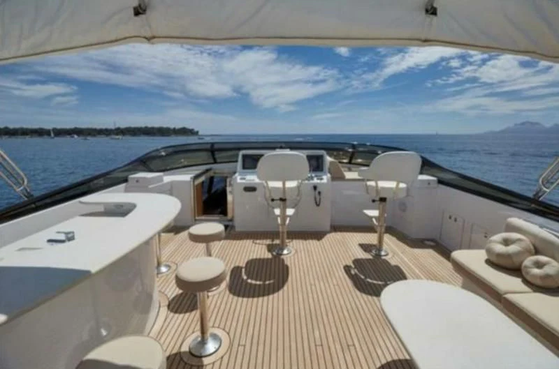 a boat on the water aboard INTEGRITY Yacht for Sale