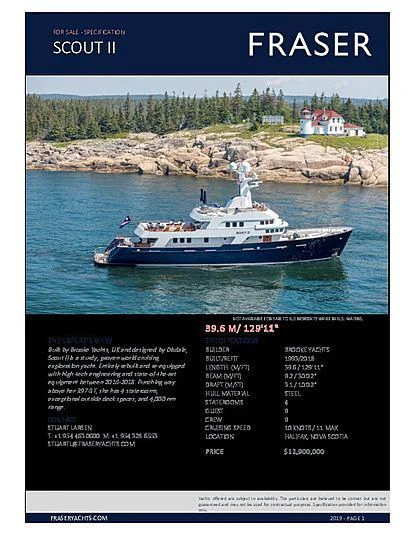 a boat on the water aboard GLACIAL BEAR Yacht for Sale