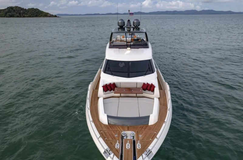 a boat on the water aboard ORIANT Yacht for Sale