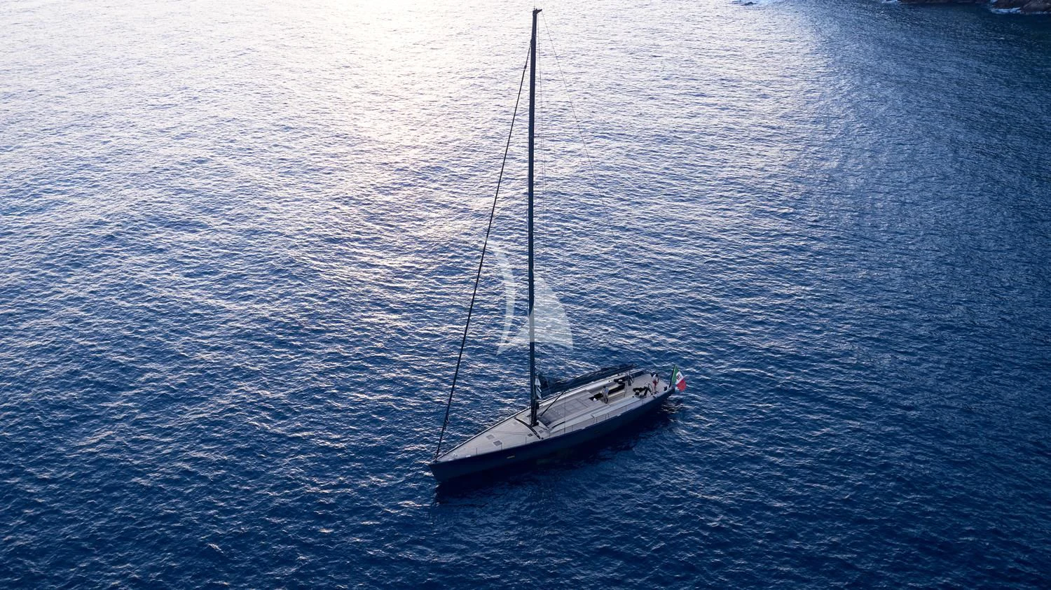 a boat in the water aboard AORI Yacht for Sale