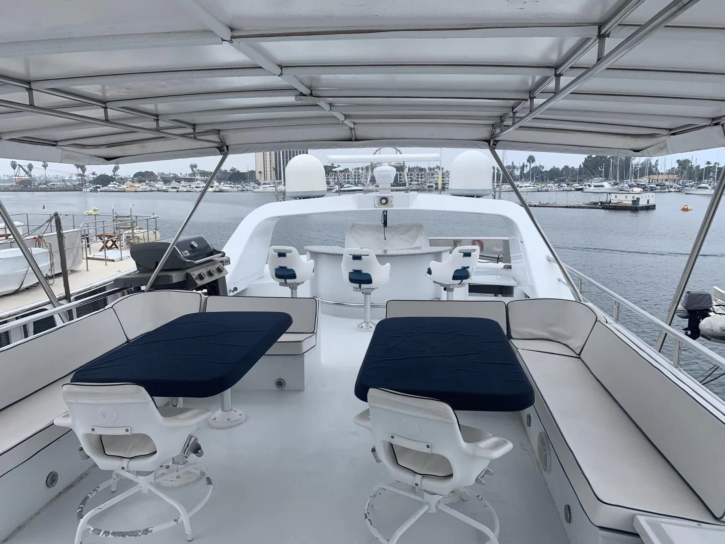 a boat on the water aboard REHAB Yacht for Sale