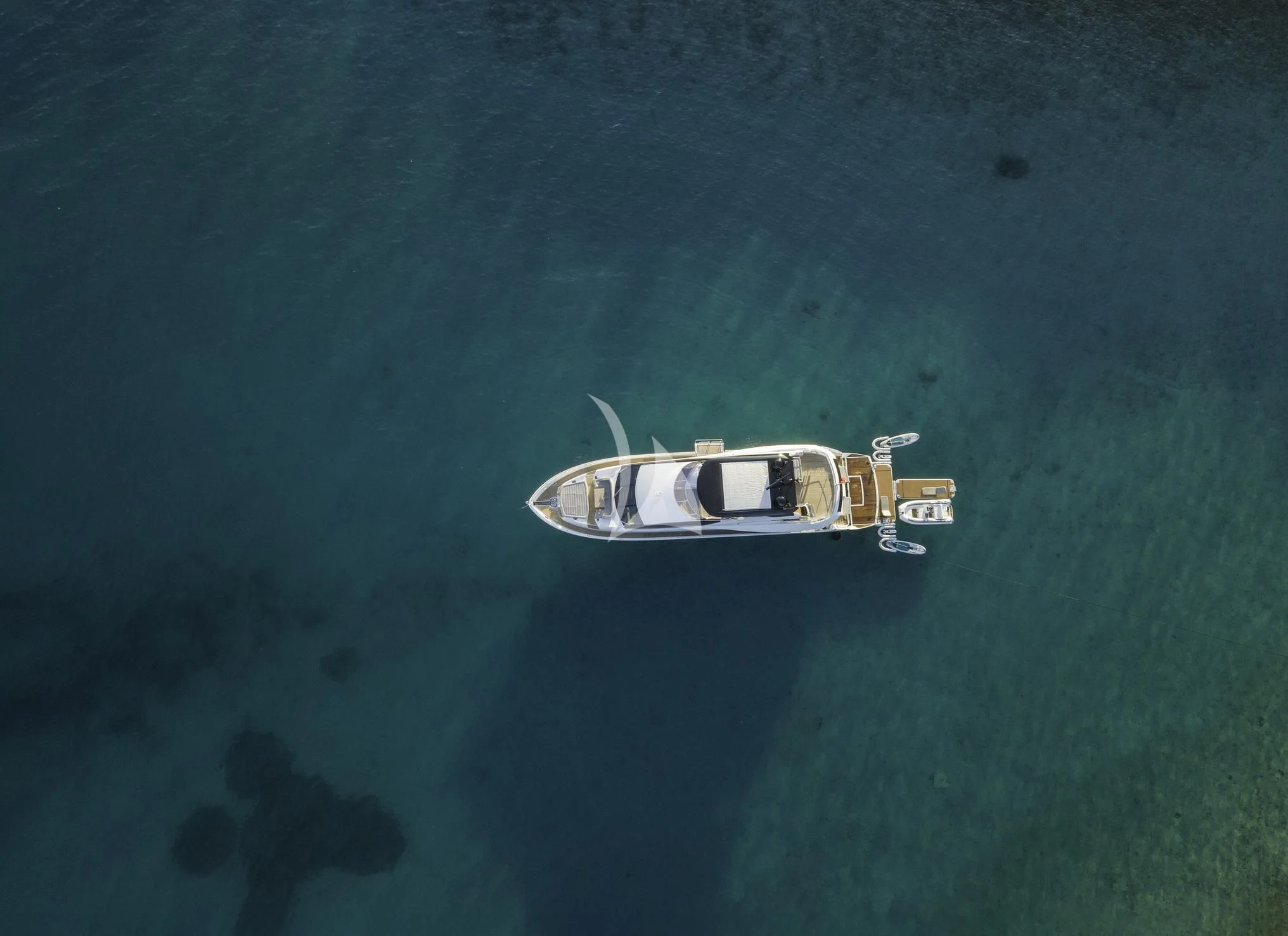 a boat in the water aboard HUNKY DORY OF LONDON Yacht for Sale