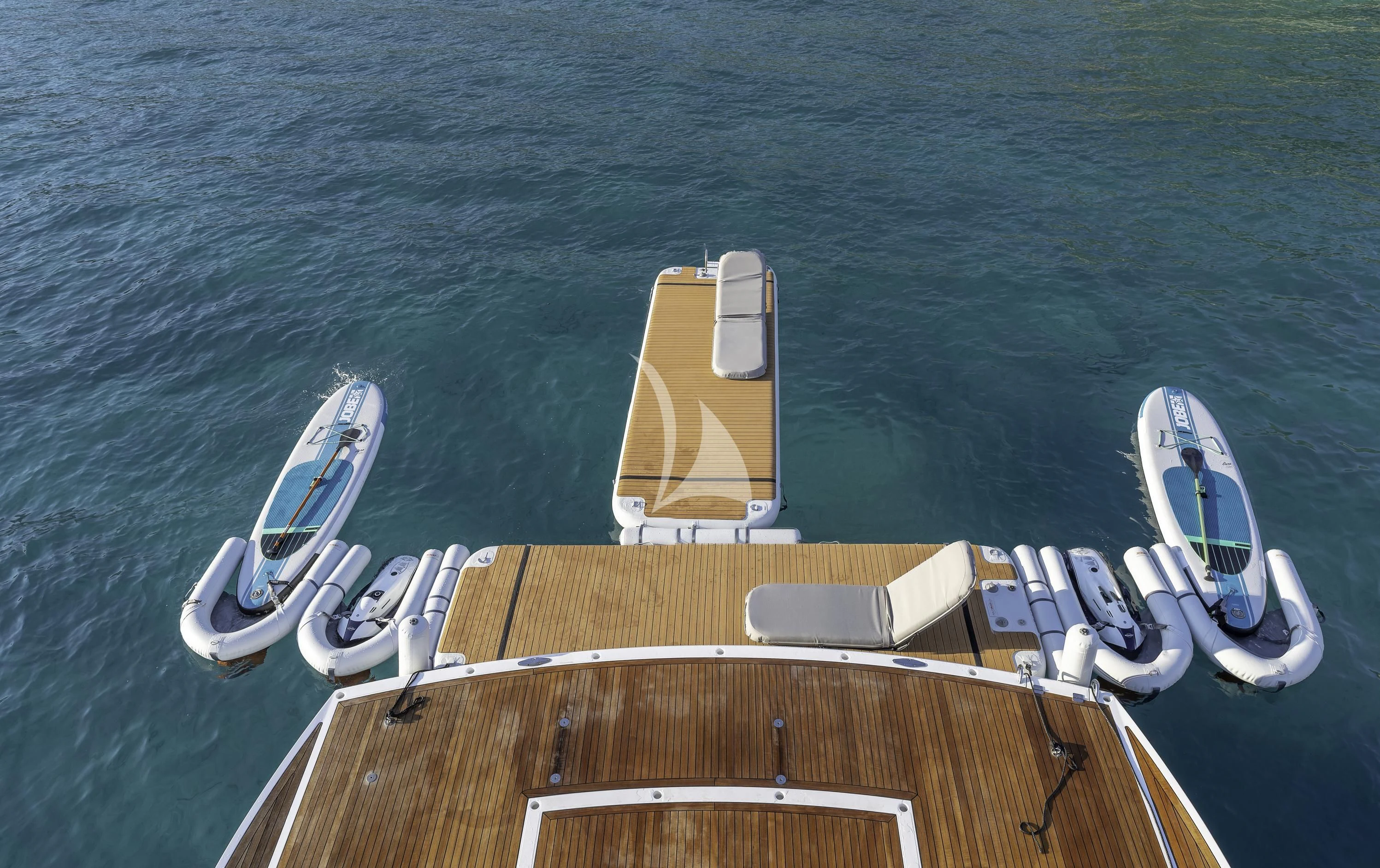 a boat on the water aboard HUNKY DORY OF LONDON Yacht for Sale