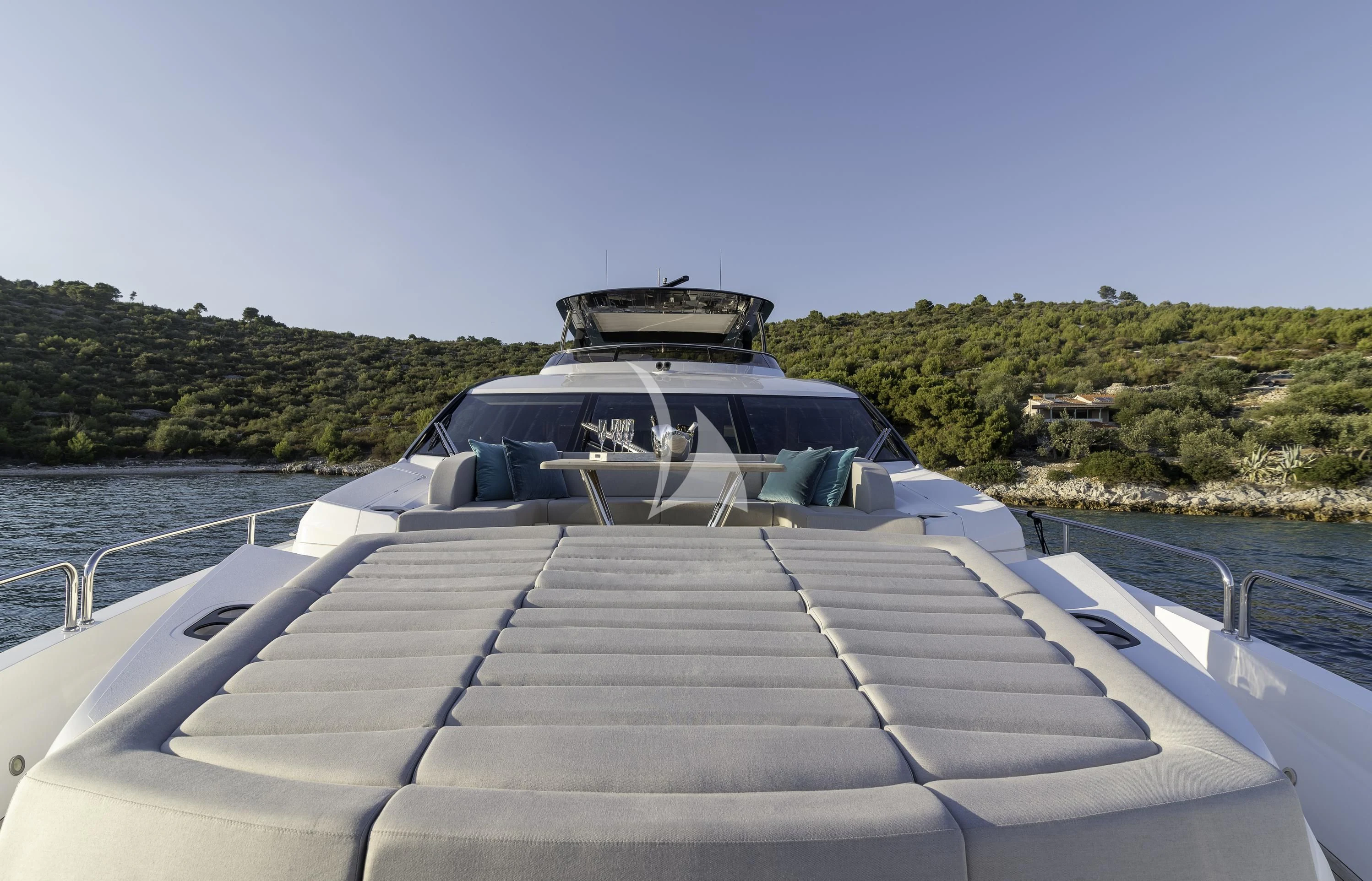 a boat on a dock aboard HUNKY DORY OF LONDON Yacht for Sale