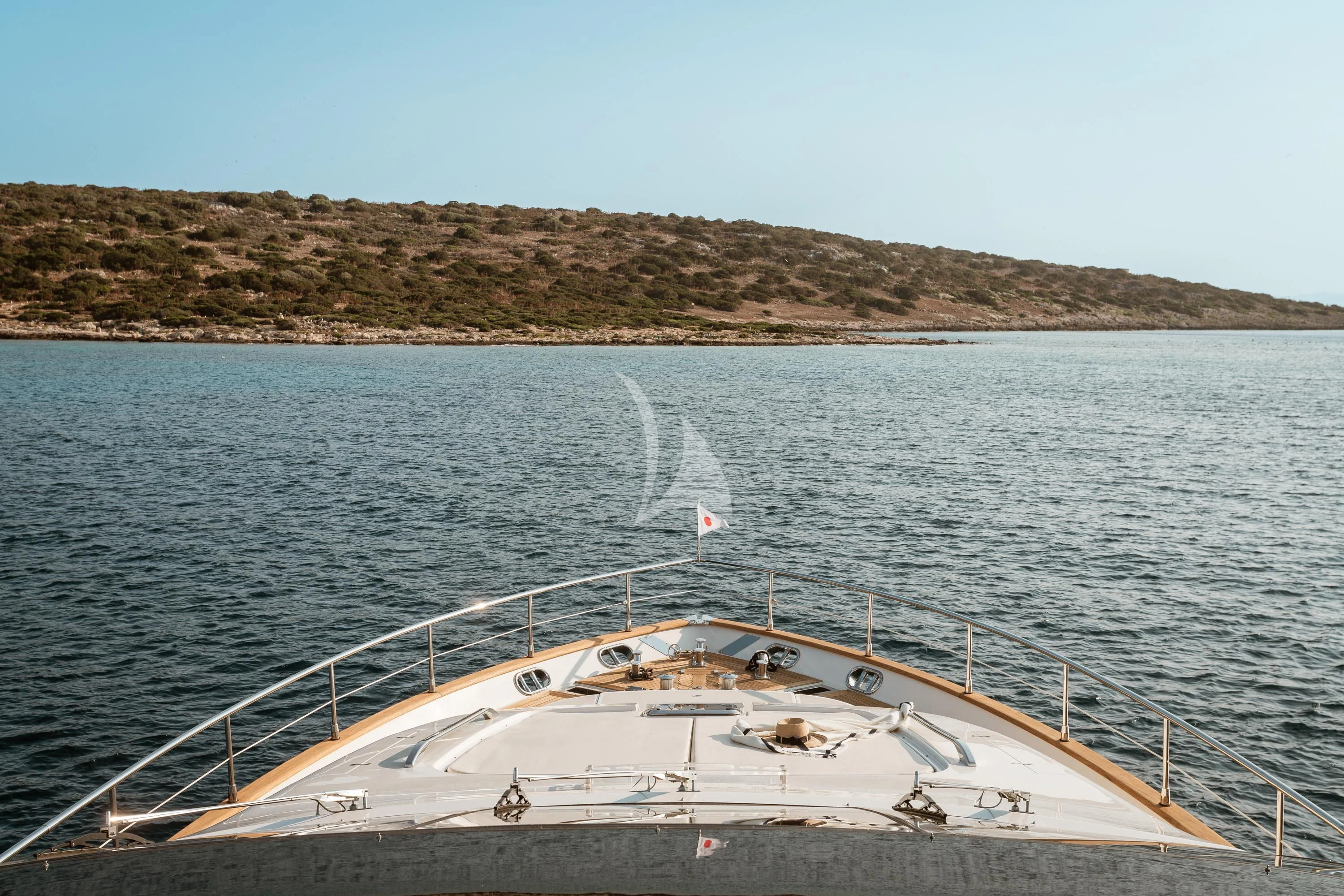 a boat on the water aboard ANLIA Yacht for Sale