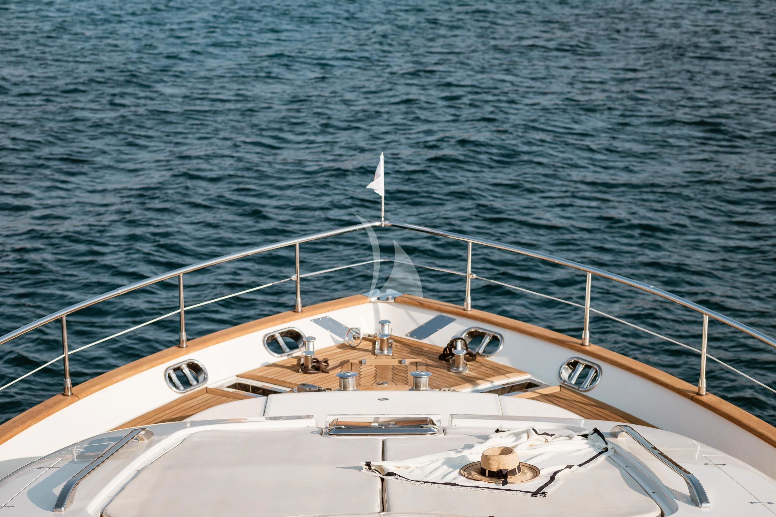 a boat on the water aboard ANLIA Yacht for Sale