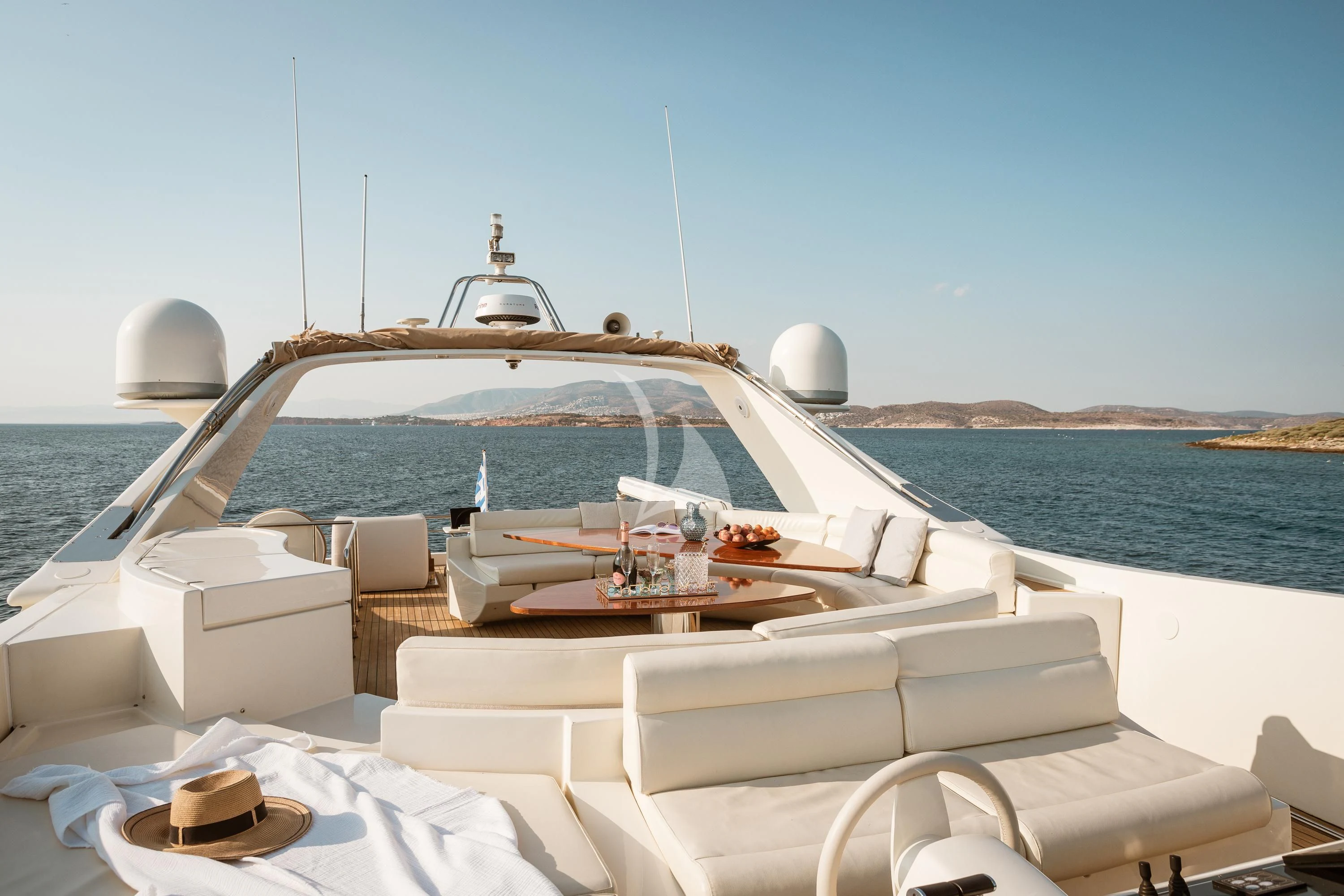a boat on the water aboard ANLIA Yacht for Sale