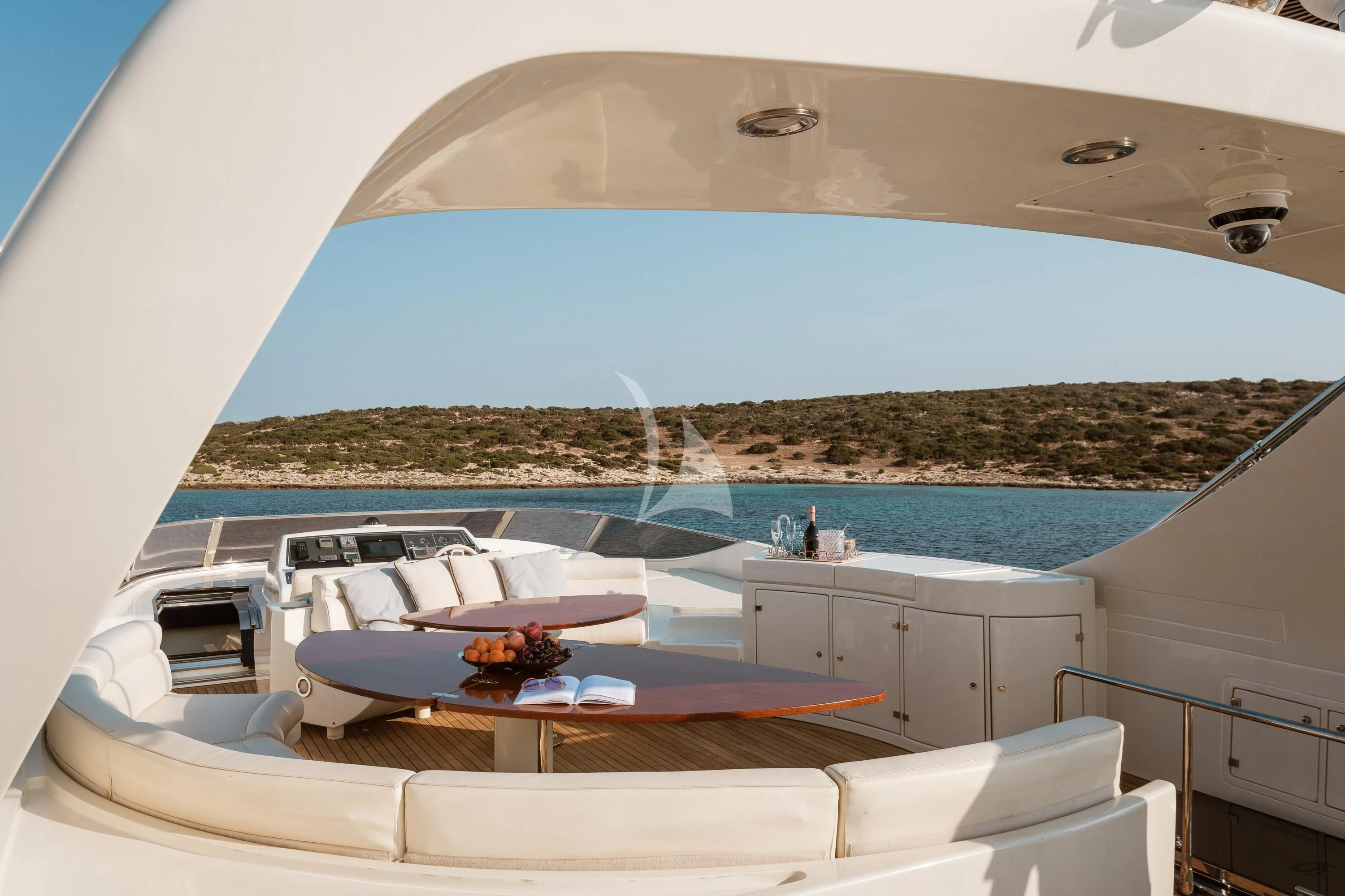 a boat on the water aboard ANLIA Yacht for Sale