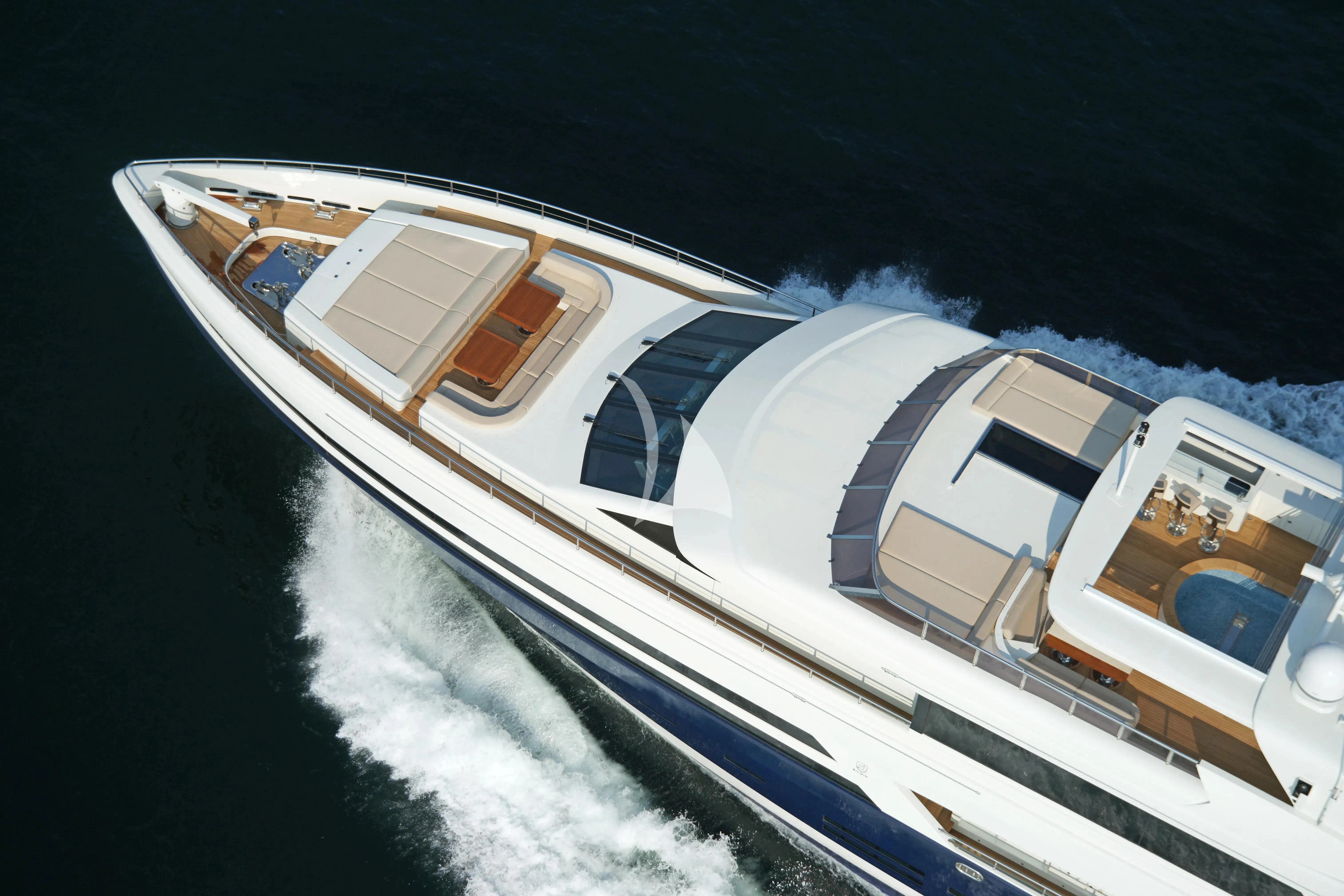 a boat on the water aboard TATIANA I Yacht for Sale