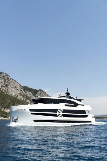 a boat on the water aboard SANDRO Yacht for Sale