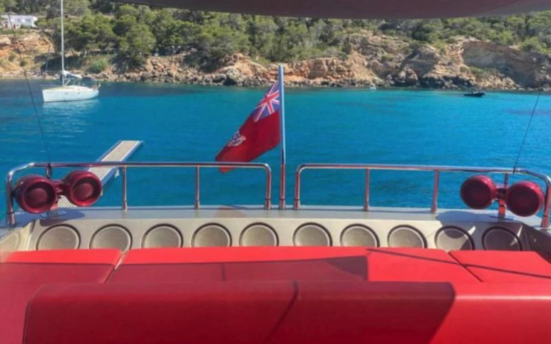 a boat on the water aboard ELIZAVETA Yacht for Sale