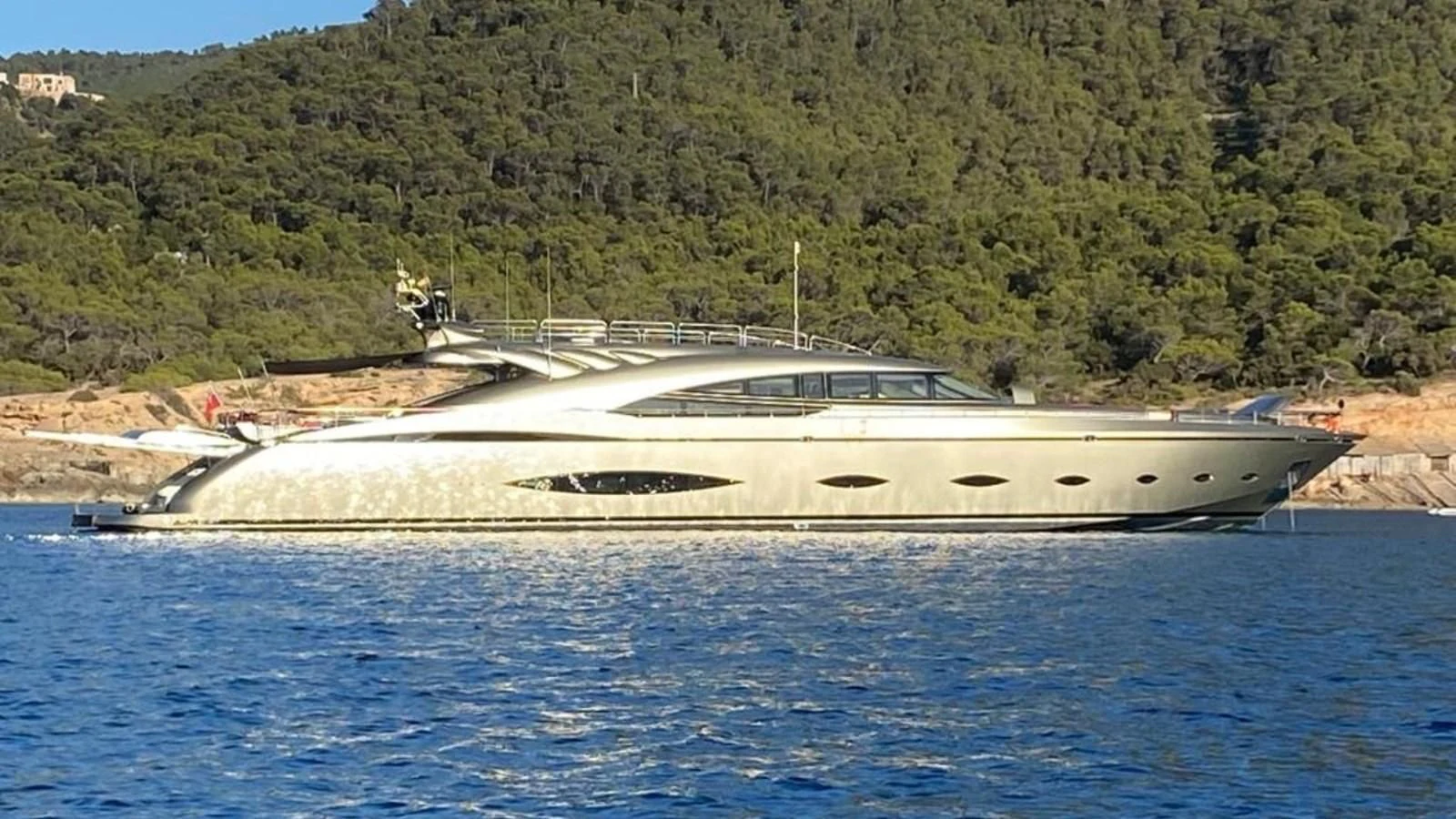 a boat on the water aboard ELIZAVETA Yacht for Sale