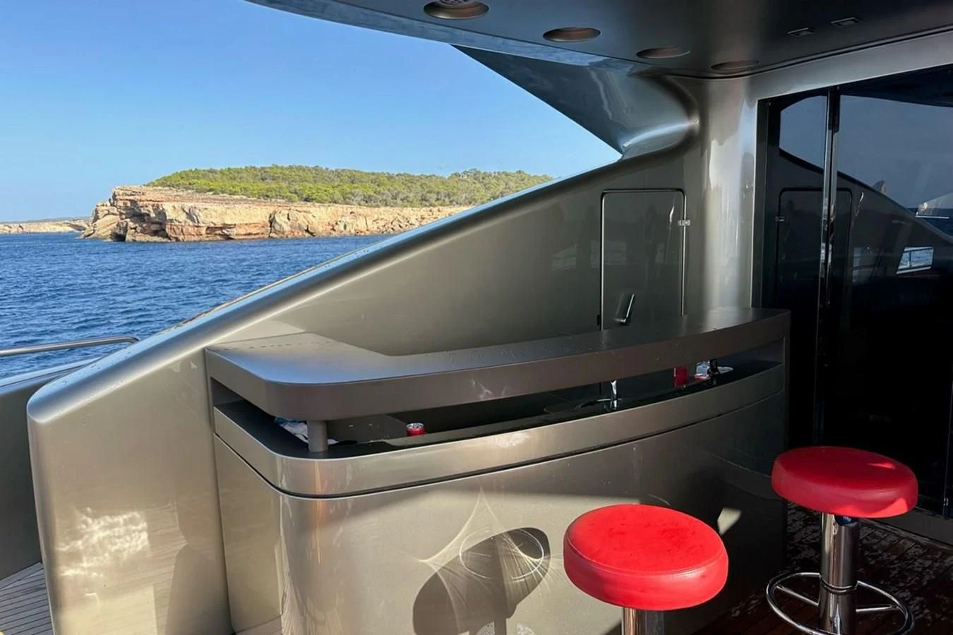a boat on the water aboard ELIZAVETA Yacht for Sale