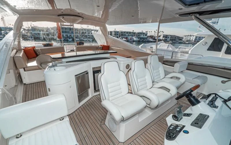 inside of a yacht aboard NAKOA Yacht for Sale