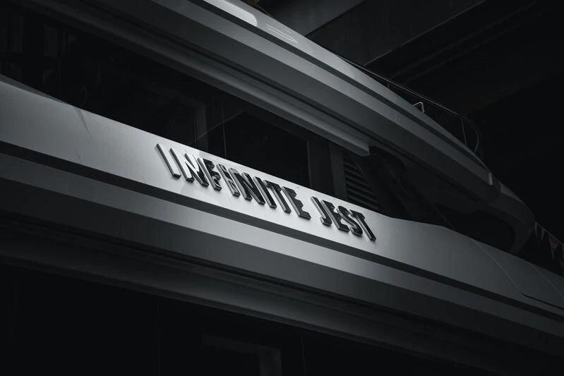a close-up of a train aboard INFINITE JEST Yacht for Sale