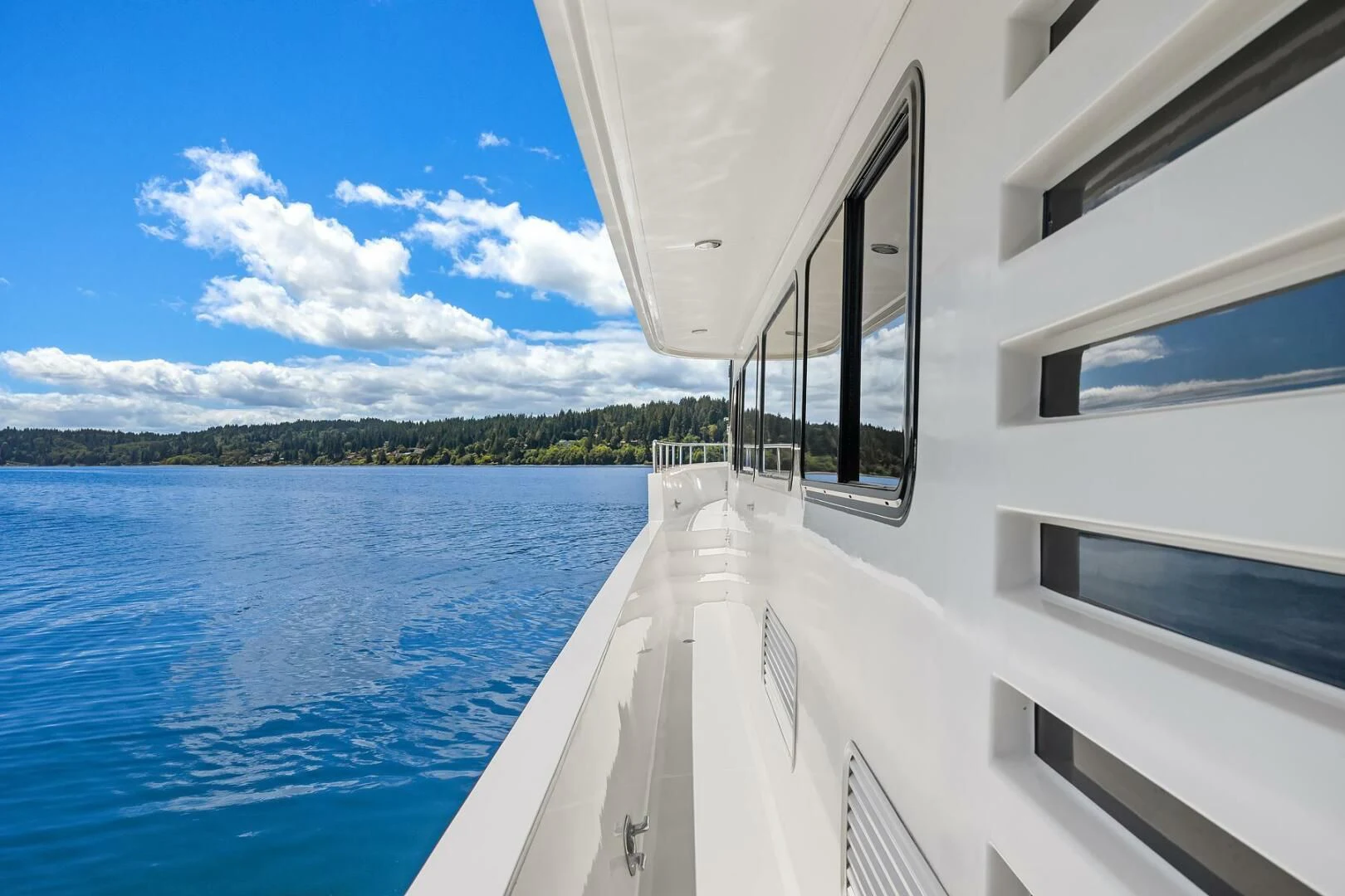 a boat on the water aboard QUE SA-RAH SA-RAH Yacht for Sale