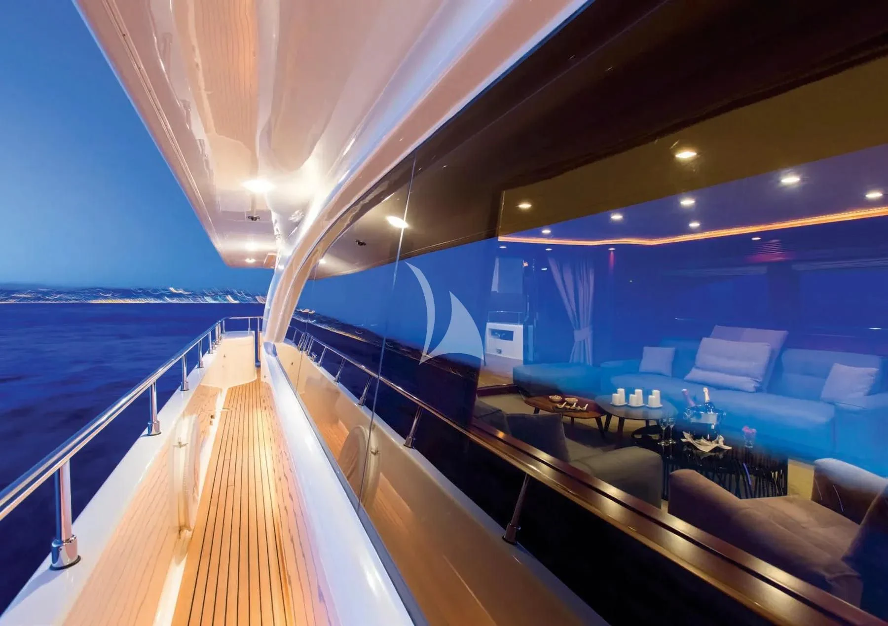 a boat on the water aboard ROBUSTO Yacht for Sale