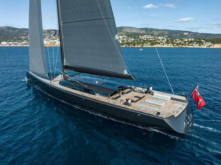 a boat on the water aboard ALEA Yacht for Sale