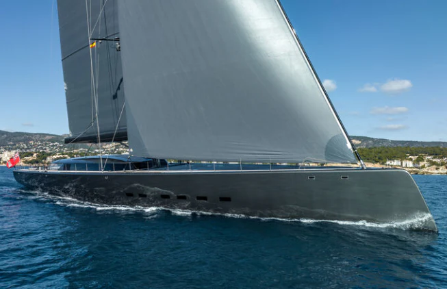 a sailboat on the water aboard ALEA Yacht for Sale