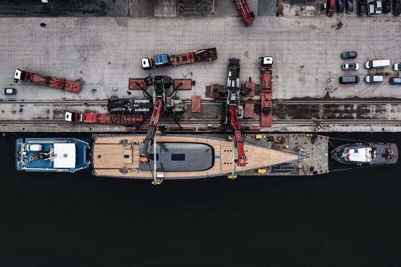 a group of electrical equipment aboard ALEA Yacht for Sale