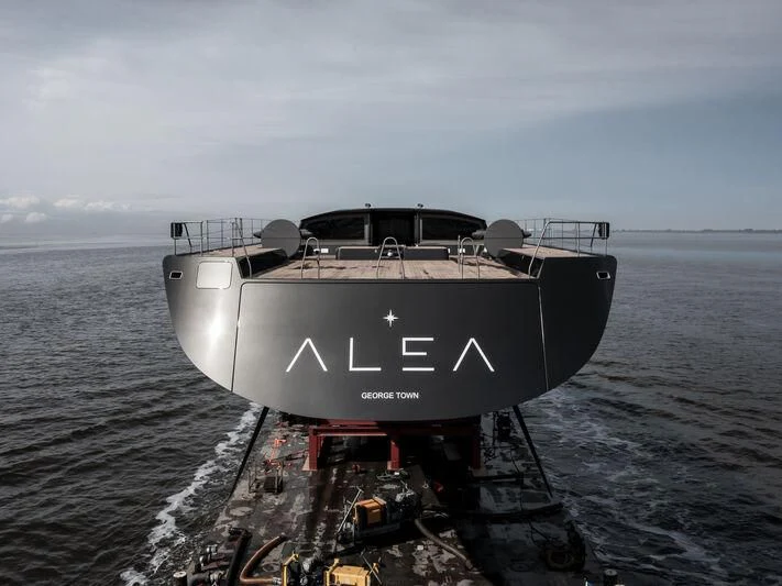 a boat on the water aboard ALEA Yacht for Sale