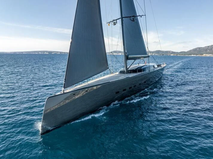 a sailboat on the water aboard ALEA Yacht for Sale