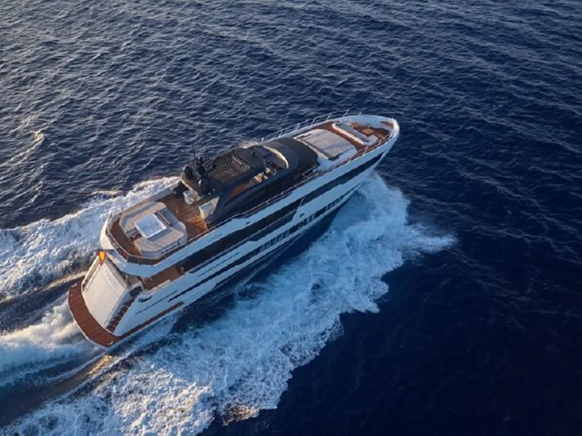 a boat in the water aboard 2021 ASTONDOA 100 CENTURY Yacht for Sale