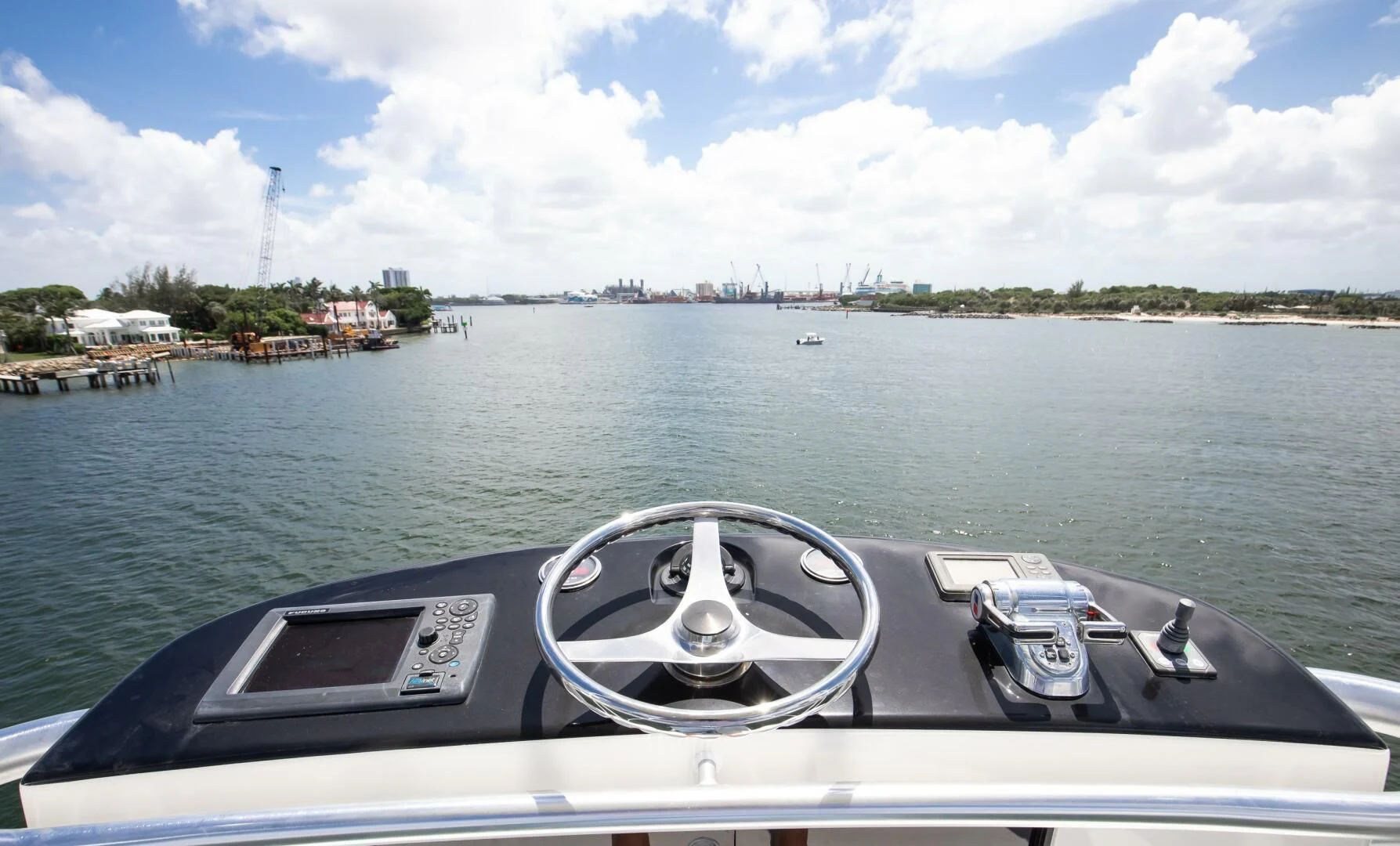 a boat on the water aboard DONE DEAL Yacht for Sale