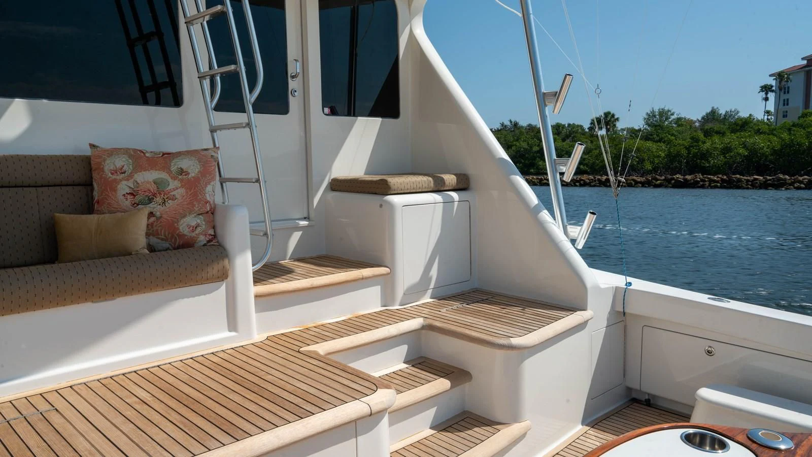 a boat on the water aboard DONE DEAL Yacht for Sale