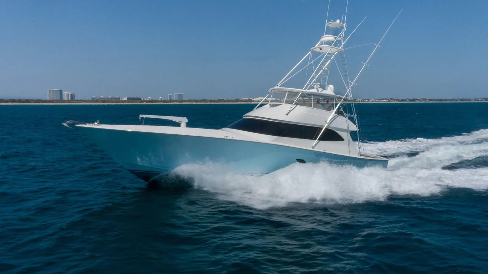 a boat on the water aboard DONE DEAL Yacht for Sale