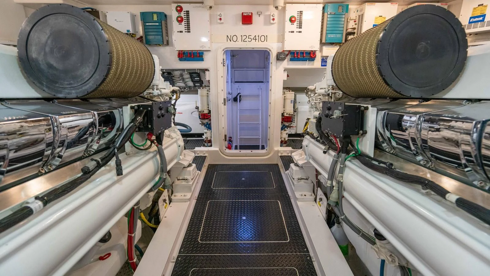a close-up of a machine aboard DONE DEAL Yacht for Sale