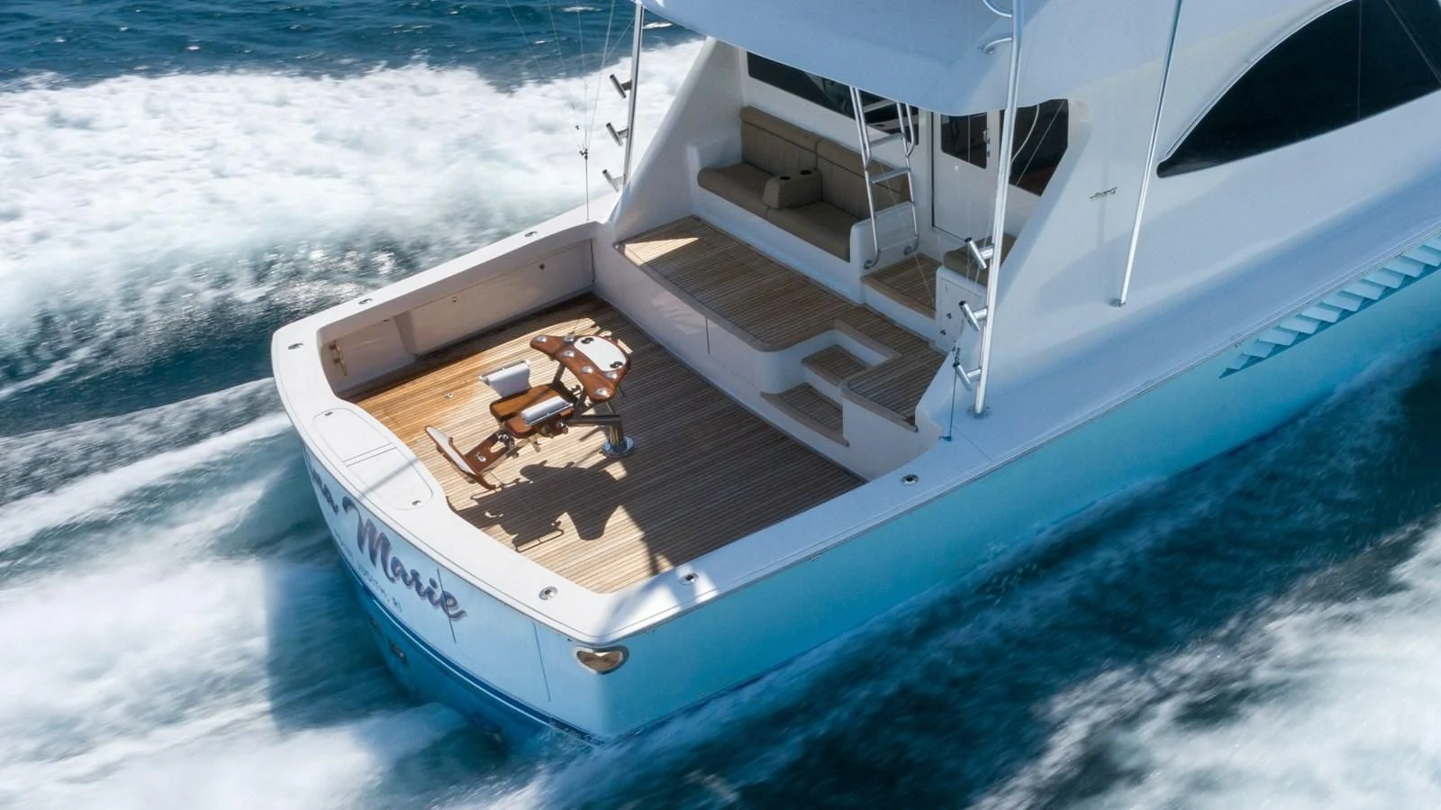 a boat on the water aboard DONE DEAL Yacht for Sale